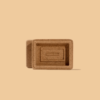 Cork transport box for solid shampoos